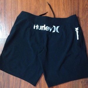 Hurley womens surf shorts in Navy blue.