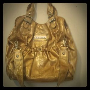 Gold Kathy Van Zeeland bag!