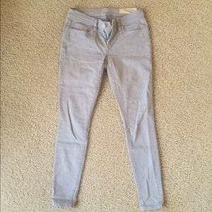Gray skinny jeans