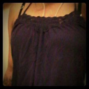 Thin purple tank top