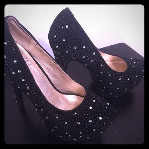 Crystal Studded Heels