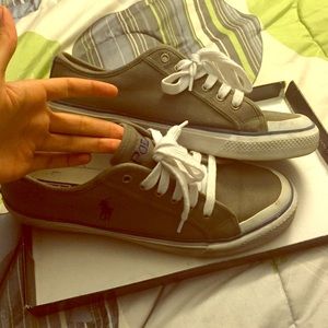 Men's Polo Canvas tennis shoes!