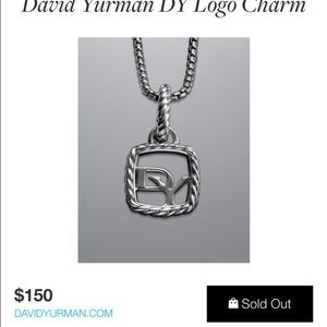 David Yurman DY Logo Charm