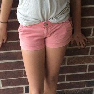 Pink shorts!