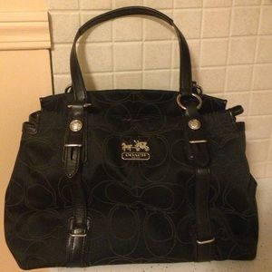 Coach 15402 black handbag