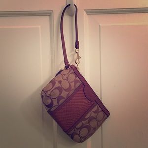 Coach wristlet