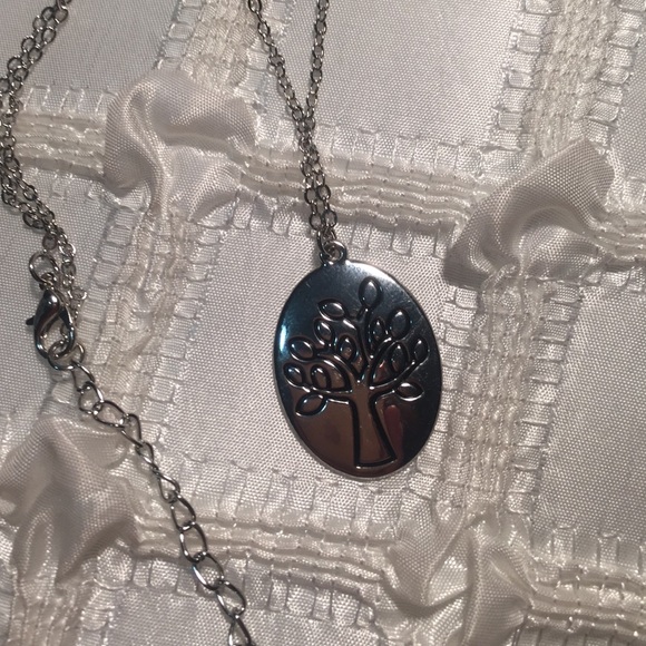Tree of life necklace reversible