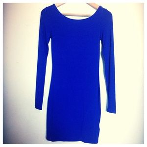 Blue Bodycon Dress