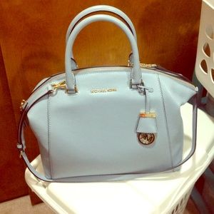 Michael kors large Riley pale blue