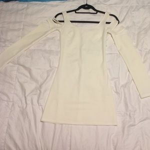 Toni dress white bodycon
