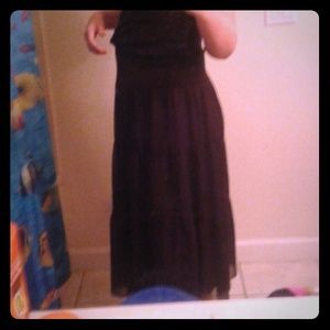 Brown, long skirt! Medium!!