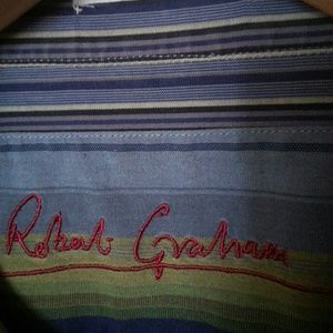 Robert Graham Signature long sleeve striped shirt