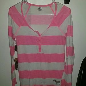 Pink long sleeve shirt