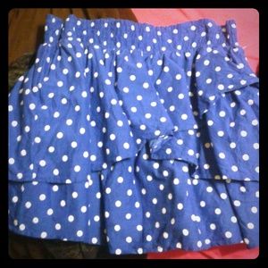 AEROPOSTALE POLKA DOT SKIRT! !! MEDIUM!