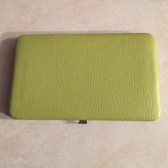 NWOT! Green slim wallet!