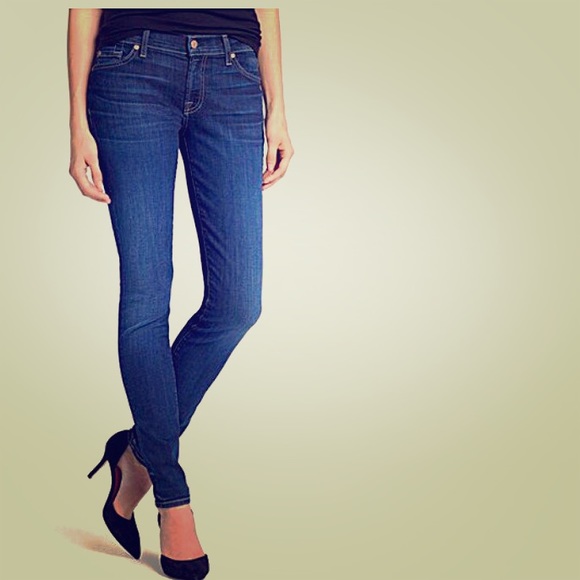 7 for all mankind the skinny jean size 25 - Picture 1 of 4