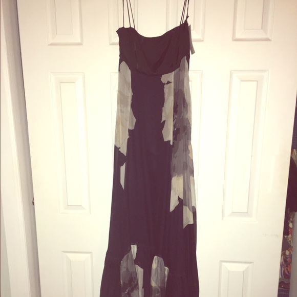 Zara Silk floral Dress - Picture 1 of 3