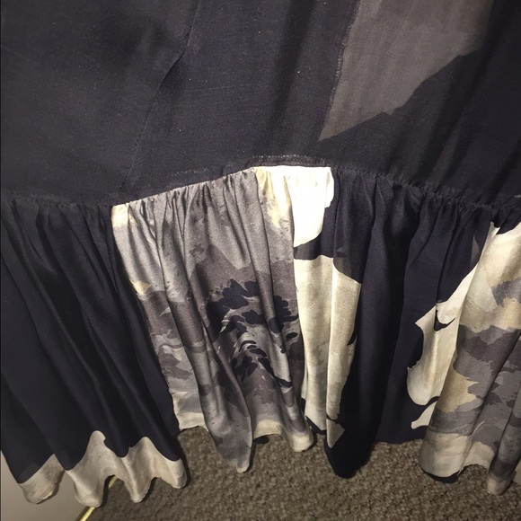 Zara Silk floral Dress - Picture 2 of 3