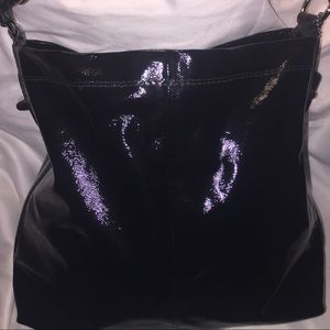 Patent leather Coach purse/handbag