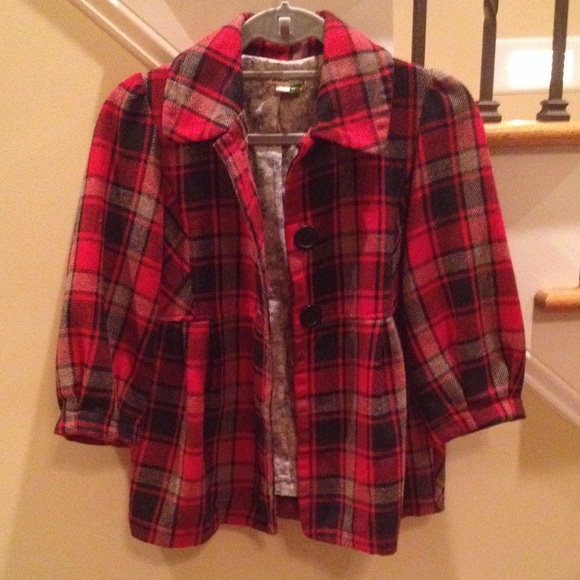 Plaid jacket