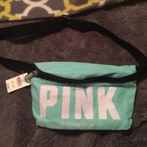 Pink spring break fanny pack