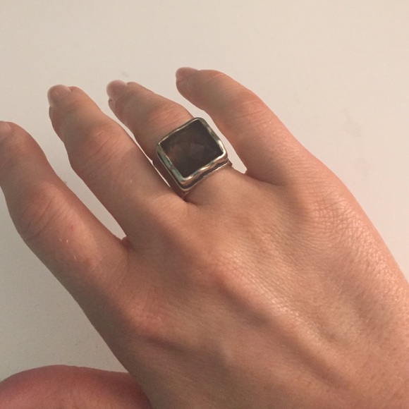 Silpada Size 5 ring - brown