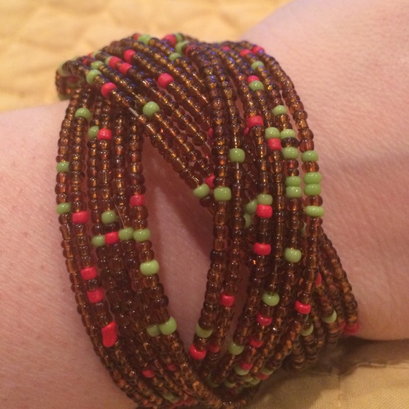 Beaded bracelet wire stretch
