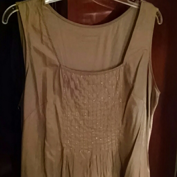 Coldwater Creek sequin tank