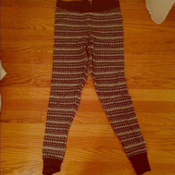 Bethany Mota by Aeropostale Aztec knit leggings