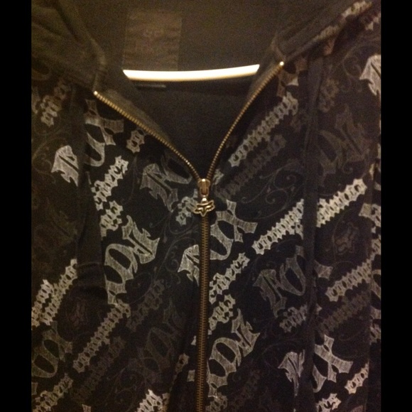 Fox zipper hoodie
