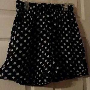 Polka dot shorts