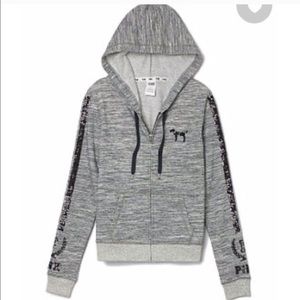 **Traded**Victoria's Secret bling zip up