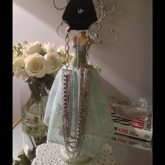 Silver necklaces