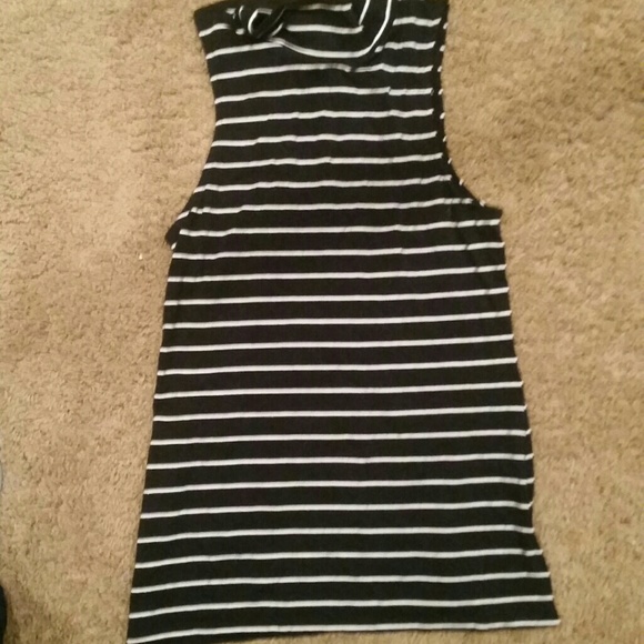 Express shirt ,Black and white stripes!