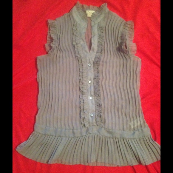 Sheer Sleeveless Top