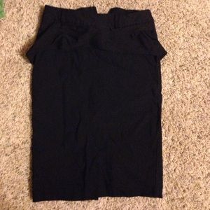 Peplum skirt