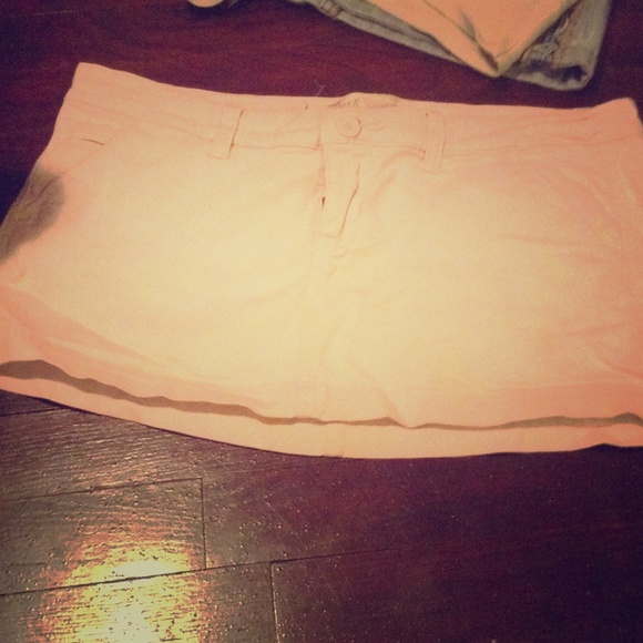 Baby pink hollister skirt