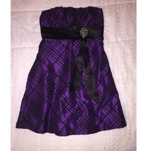 Purple Party Dress