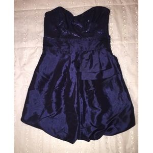 Blue Party Dress