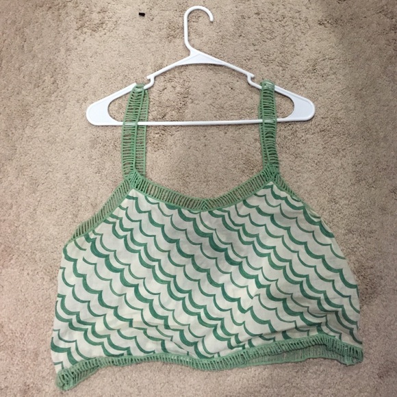 Anthropologie crop top