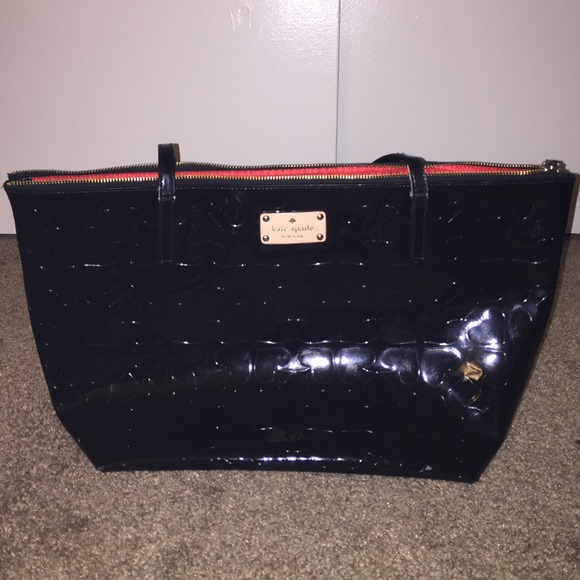 Black Kate Spade tote