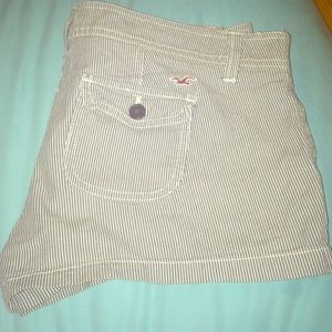 Navy & white striped Hollister shorts! Worn twice