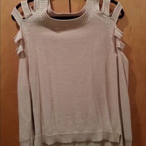 Forever 21 Slit Shoulder Sweater