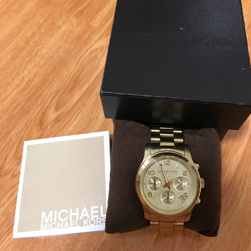 Michael Kors gold watch