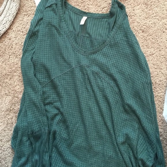 💜bundled Free People green thermal - Picture 4 of 4