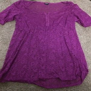 Torrid Royal Purple Top