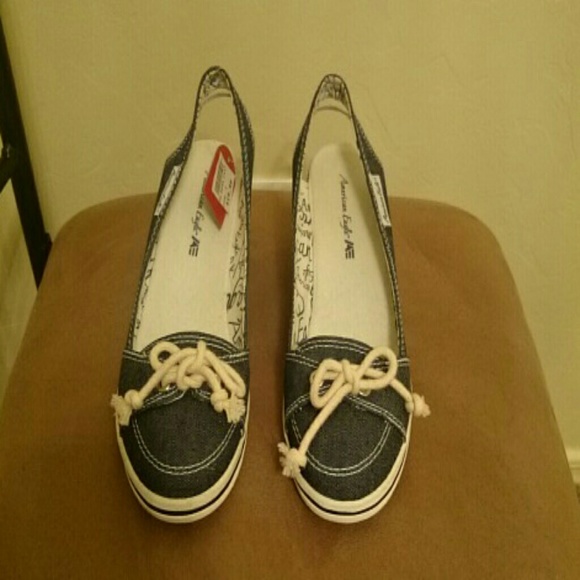 American Eagle Denim Wedge