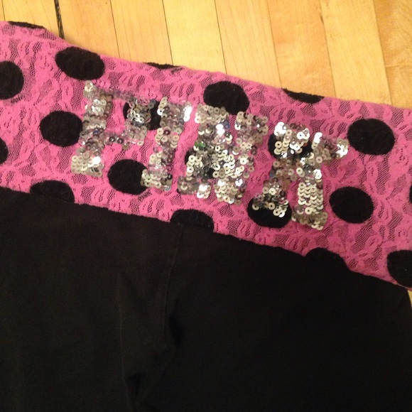 PINK capris yoga pants