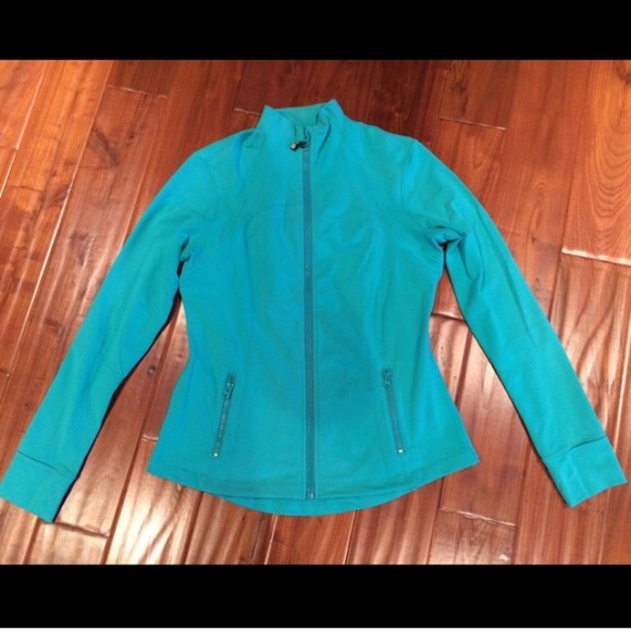 Teal jacket