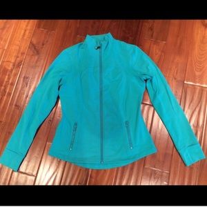 Teal jacket